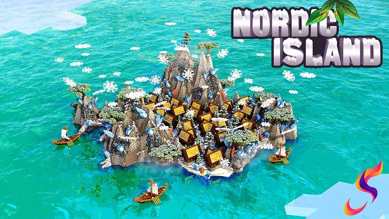 Nordic Island on the Minecraft Marketplace by 4KS Studios