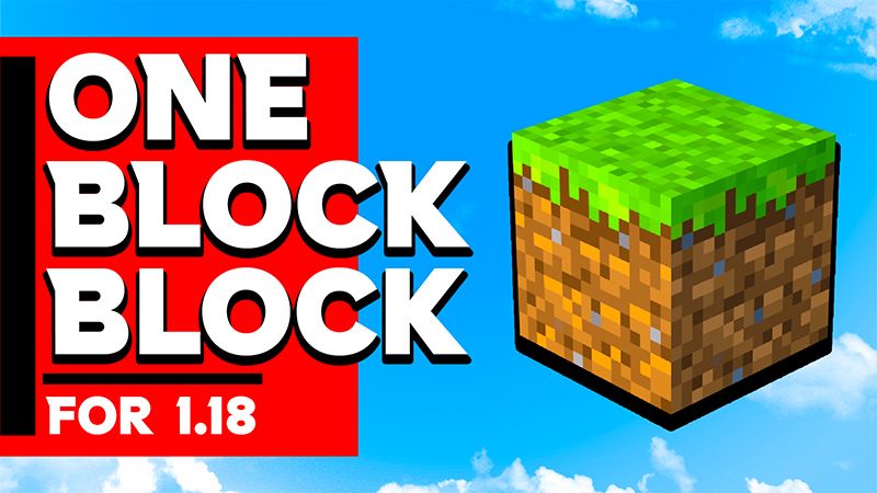 One Block Block on the Minecraft Marketplace by 4KS Studios