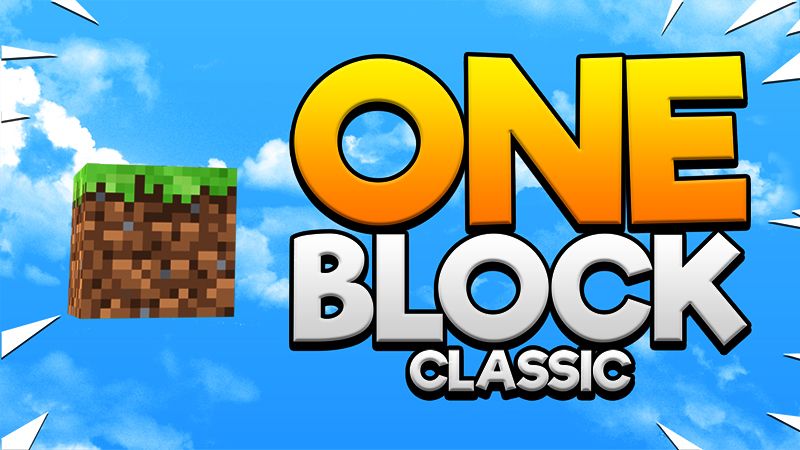 ONE BLOCK Classic on the Minecraft Marketplace by 4KS Studios