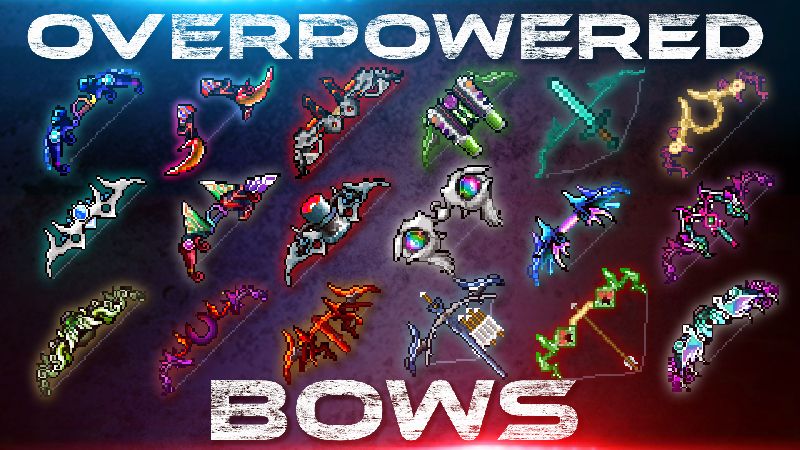 Overpowered Bows on the Minecraft Marketplace by 4KS Studios