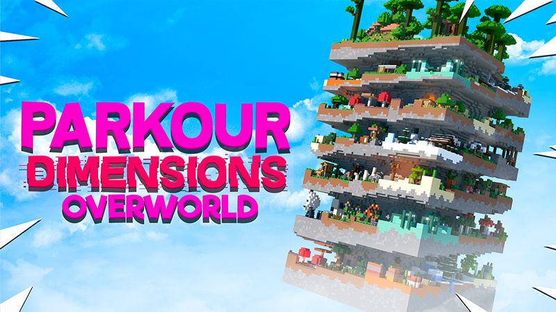 Parkour Dimensions: Overworld on the Minecraft Marketplace by 4KS Studios