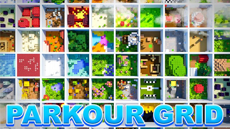 Parkour Grid on the Minecraft Marketplace by 4KS Studios