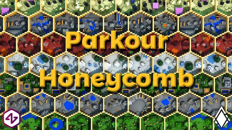 Parkour Honeycomb on the Minecraft Marketplace by 4KS Studios