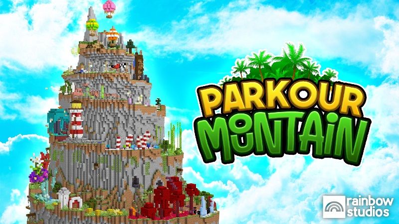 Parkour Mountain on the Minecraft Marketplace by 4KS Studios