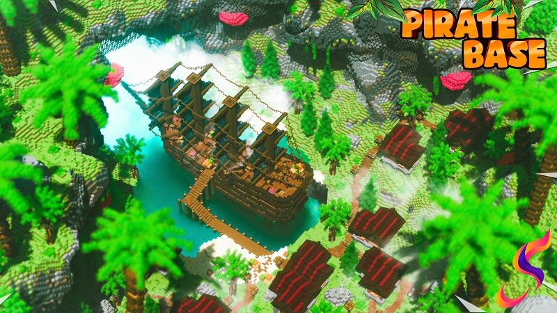 Pirate Base on the Minecraft Marketplace by 4KS Studios