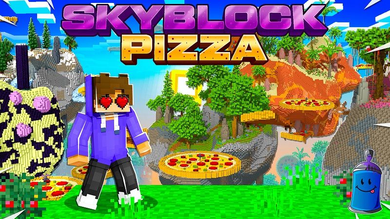 Pizza Skyblock on the Minecraft Marketplace by 4KS Studios