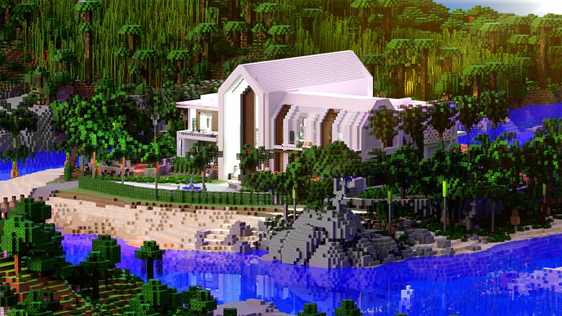 Private Party Island on the Minecraft Marketplace by 4KS Studios