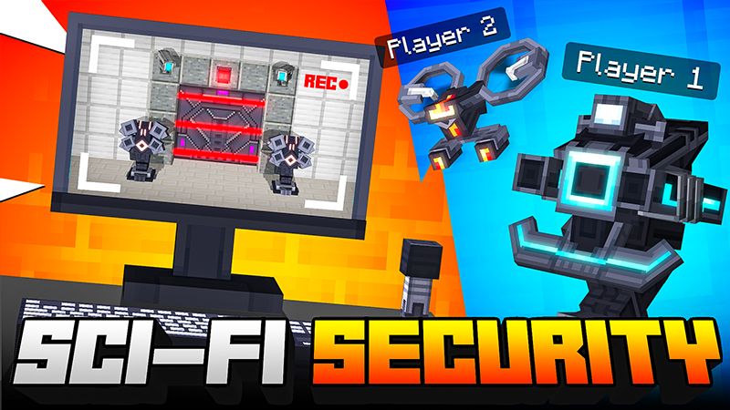 Sci-Fi Security on the Minecraft Marketplace by 4KS Studios