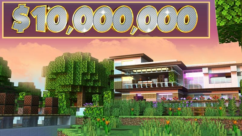 Secret Millionaire Mansion on the Minecraft Marketplace by 4KS Studios