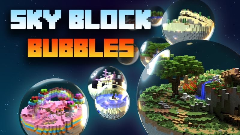 Skyblock Bubbles on the Minecraft Marketplace by 4KS Studios