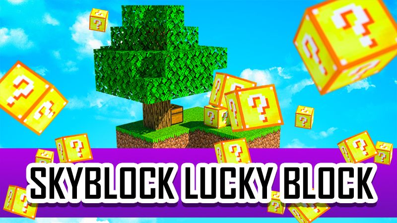 SKYBLOCK LUCKY BLOCK on the Minecraft Marketplace by 4KS Studios