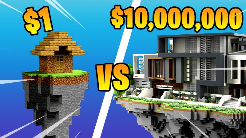 SKYBLOCK MILLIONAIRE on the Minecraft Marketplace by 4KS Studios