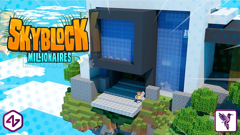 Skyblock Millionaires on the Minecraft Marketplace by 4KS Studios