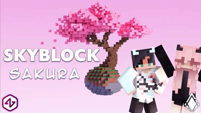 Skyblock Sakura on the Minecraft Marketplace by 4KS Studios