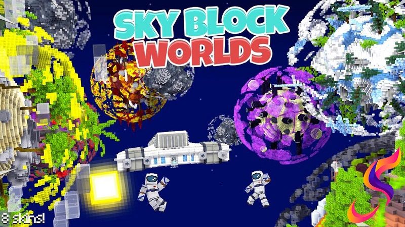 Skyblock Worlds on the Minecraft Marketplace by 4KS Studios