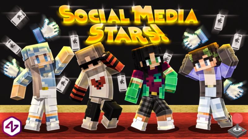 Social Media Stars on the Minecraft Marketplace by 4KS Studios