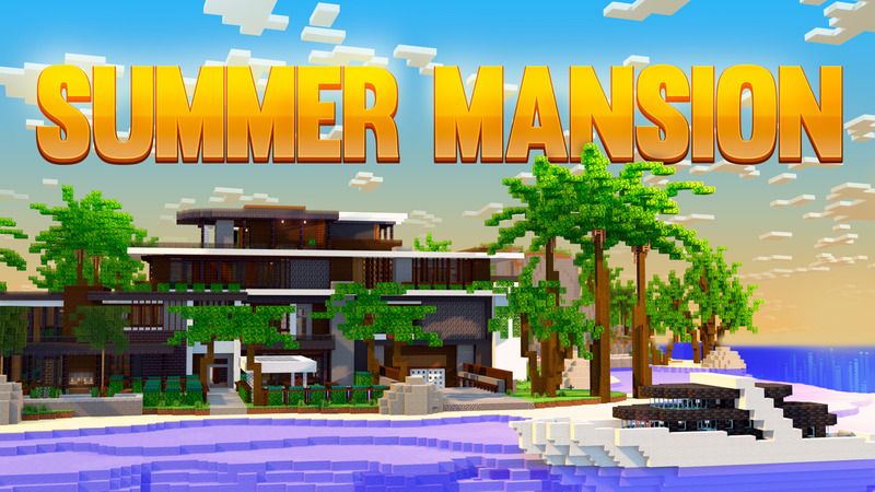 Summer Mansion on the Minecraft Marketplace by 4KS Studios