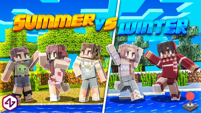 Summer Vs Winter Teens on the Minecraft Marketplace by 4KS Studios