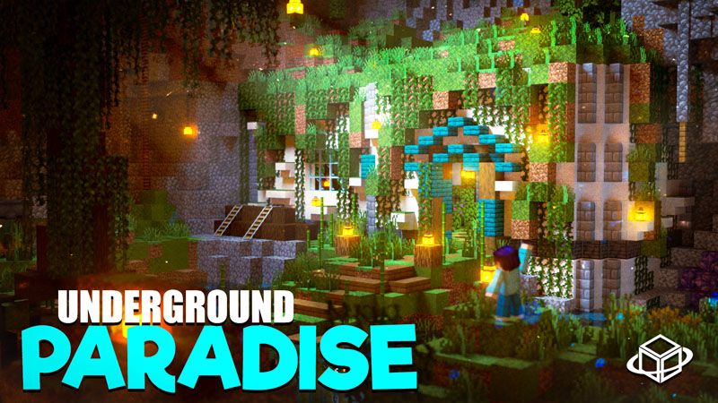 Underground Paradise on the Minecraft Marketplace by 4KS Studios