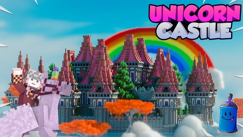 Unicorn Castle on the Minecraft Marketplace by 4KS Studios