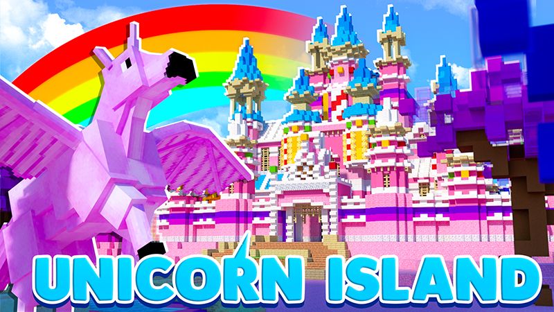 Unicorn Island on the Minecraft Marketplace by 4KS Studios