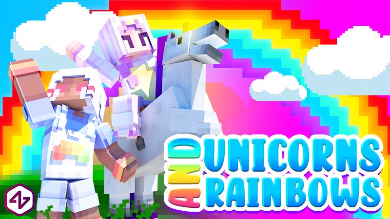 Unicorns and Rainbows on the Minecraft Marketplace by 4KS Studios