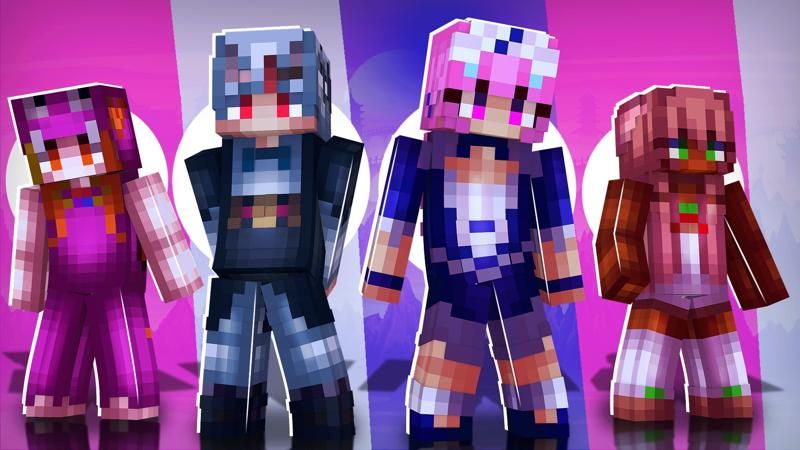 Vtuber Teens on the Minecraft Marketplace by 4KS Studios