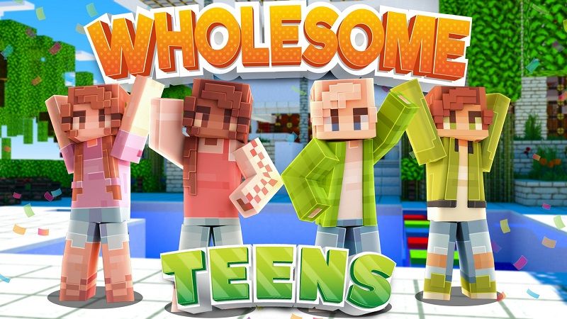 Wholesome Teens on the Minecraft Marketplace by 4KS Studios