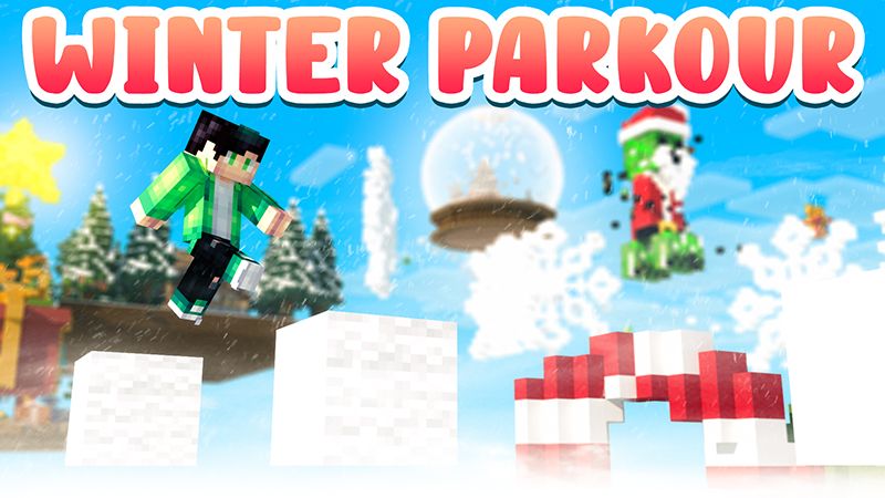 Winter Parkour on the Minecraft Marketplace by 4KS Studios