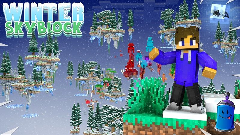 Winter Skyblock on the Minecraft Marketplace by 4KS Studios