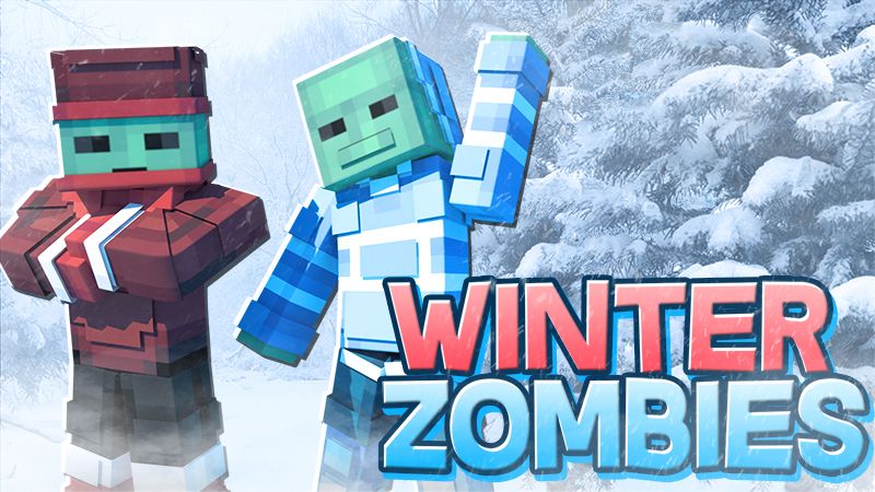 Winter Zombies on the Minecraft Marketplace by 4KS Studios