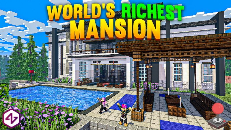 World's Richest Mansion on the Minecraft Marketplace by 4KS Studios