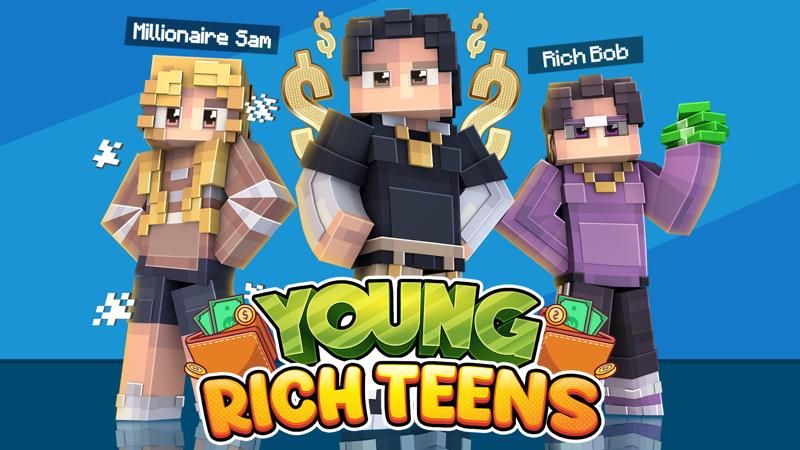 Young Rich Teens on the Minecraft Marketplace by 4KS Studios