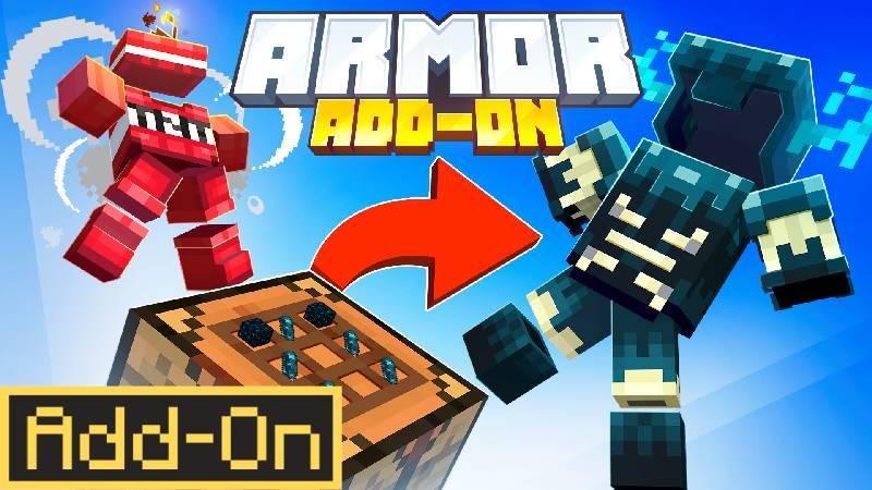 Armor Add-On on the Minecraft Marketplace by 5 Frame Studios