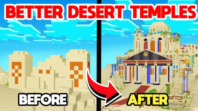 Better Desert Temples on the Minecraft Marketplace by 5 Frame Studios