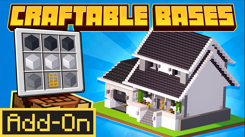Craftable Bases Add-On on the Minecraft Marketplace by 5 Frame Studios