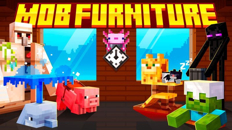 Mob Furniture on the Minecraft Marketplace by 5 Frame Studios