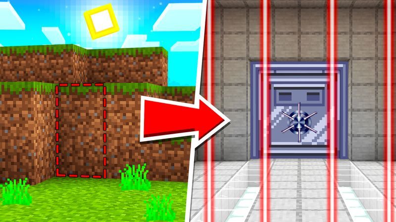 Secret MEGA Bunker on the Minecraft Marketplace by 5 Frame Studios