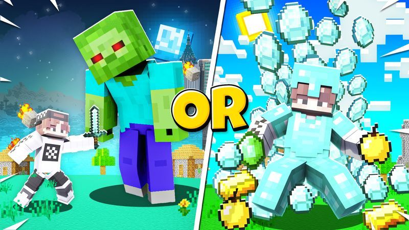 Would YOU Rather? on the Minecraft Marketplace by 5 Frame Studios