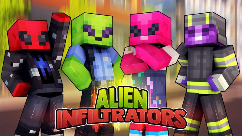 Alien Infiltrators on the Minecraft Marketplace by 57Digital