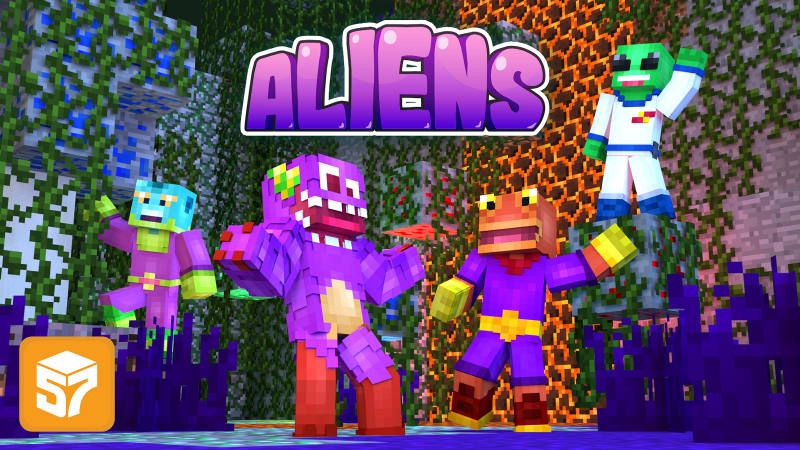 Aliens on the Minecraft Marketplace by 57Digital