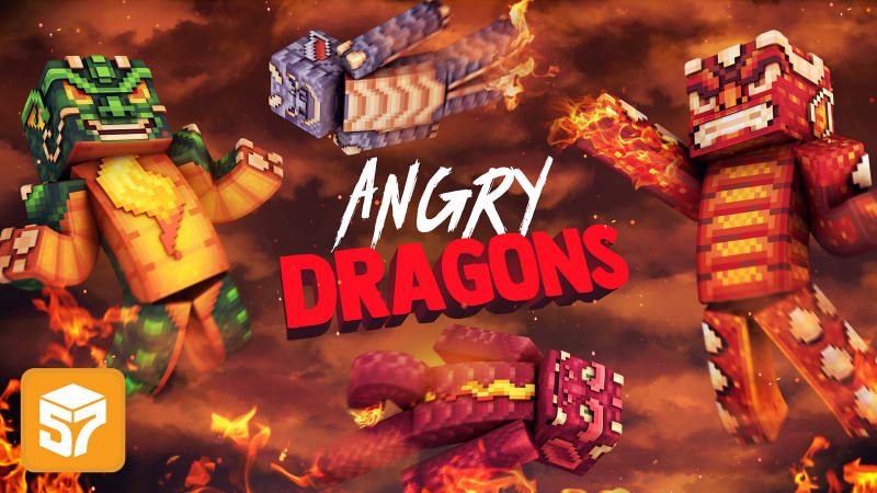 Angry Dragons on the Minecraft Marketplace by 57Digital