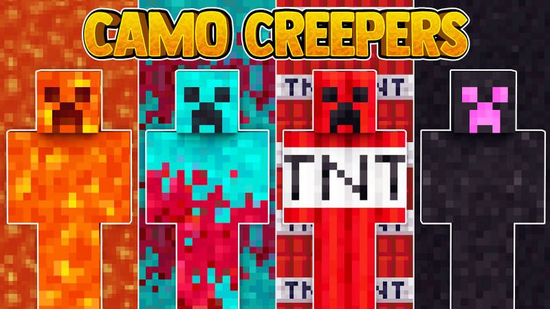 Camo Creepers on the Minecraft Marketplace by 57Digital