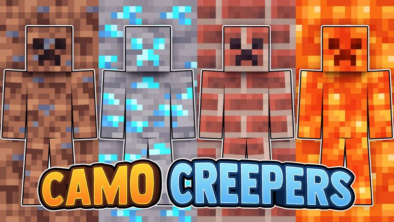 Camo Creepers on the Minecraft Marketplace by 57Digital