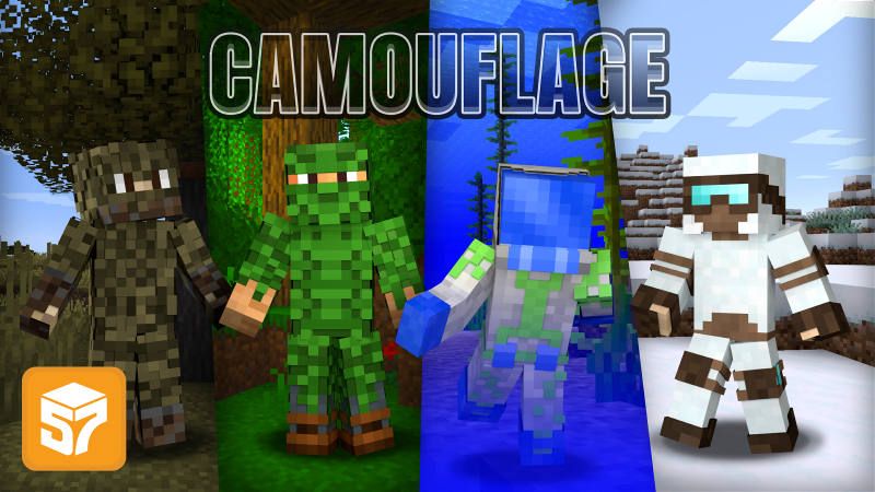 Camouflage on the Minecraft Marketplace by 57Digital