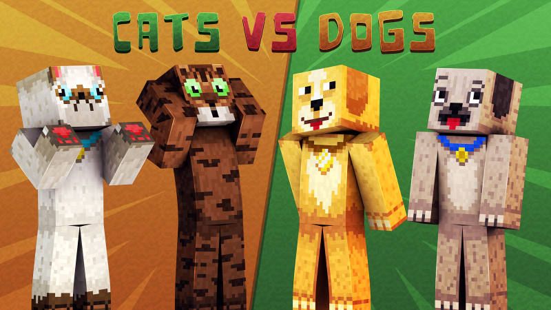 Cats vs. Dogs on the Minecraft Marketplace by 57Digital