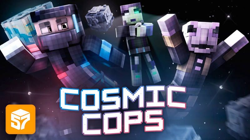 Cosmic Cops on the Minecraft Marketplace by 57Digital