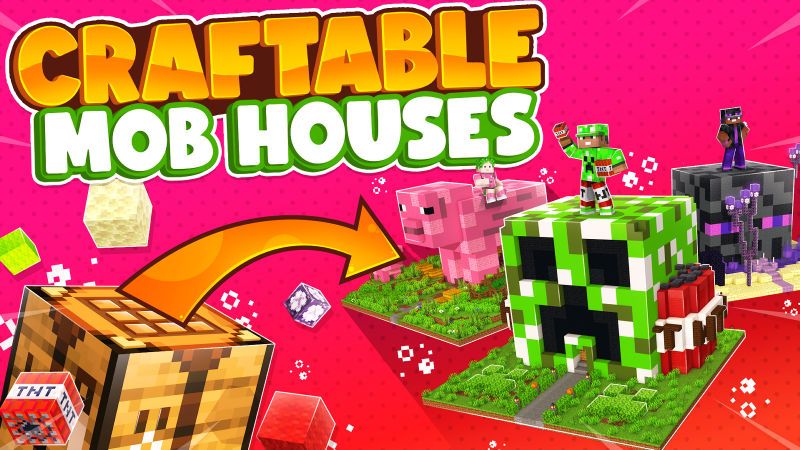 Craftable: Mob Houses on the Minecraft Marketplace by 57Digital