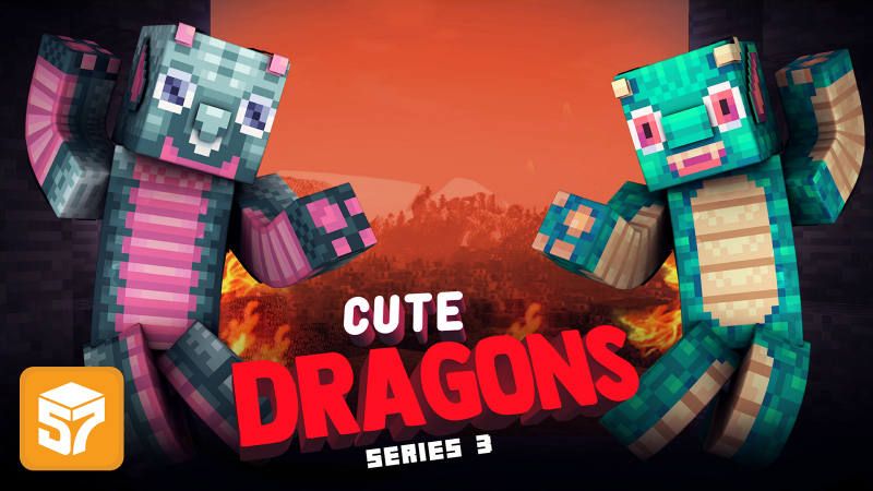 Cute Dragons Series 3 on the Minecraft Marketplace by 57Digital