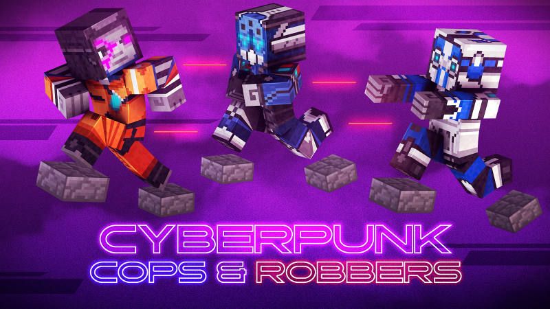 Cyberpunk Cops & Robbers on the Minecraft Marketplace by 57Digital